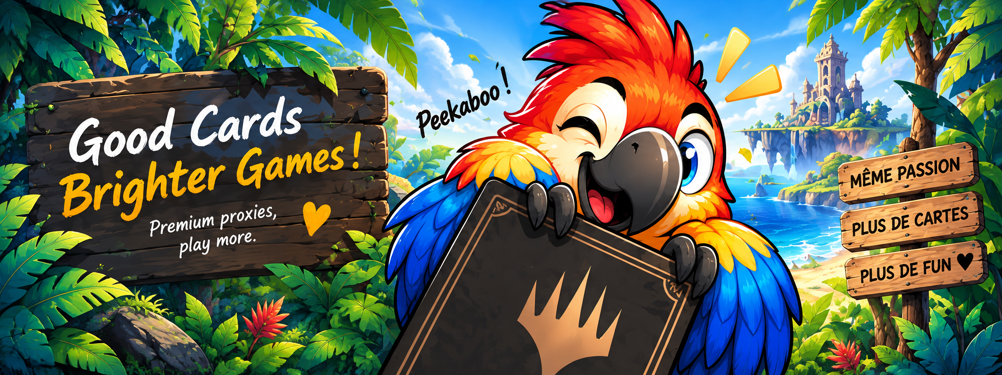 Peekaboo Cardworks jungle